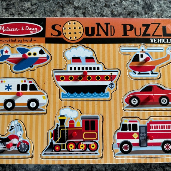 Melissa & Doug Musical Instruments Sound Puzzle - Picture 5 of 7